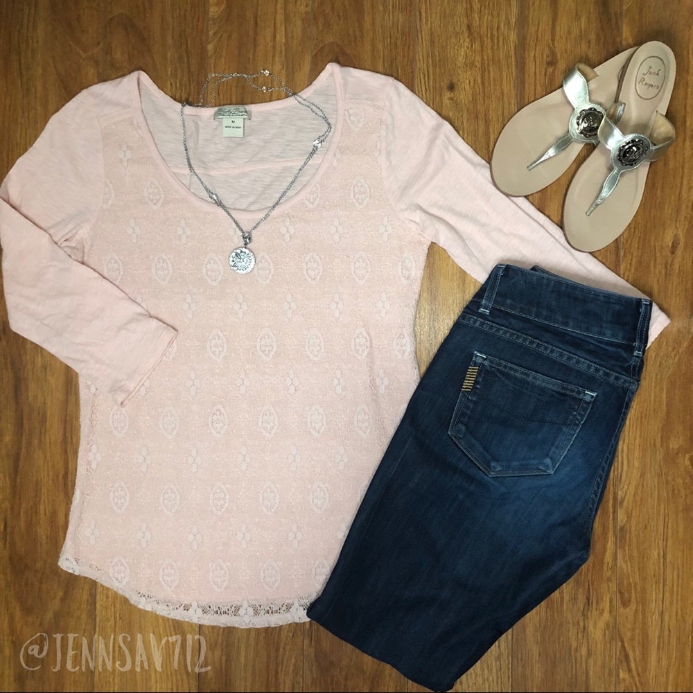 Lucky Brand Lace Top